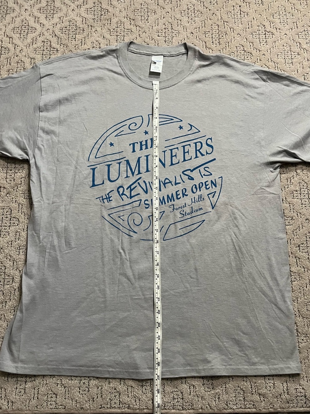 🎸 '19 The Lumineers & The Revivalists Queens NY Summer Forest Hills Unworn Tee - Picture 4 of 13